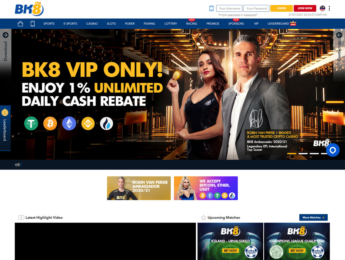 BK8 - Top 10 Online Casino Malaysia